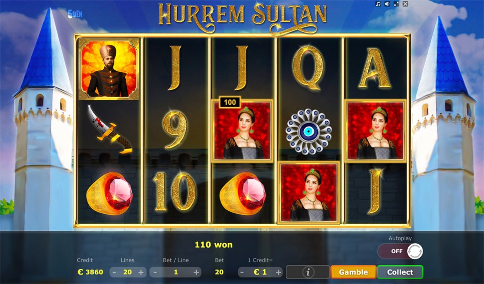 Hurrem Sultan ⋆ 5Men Games