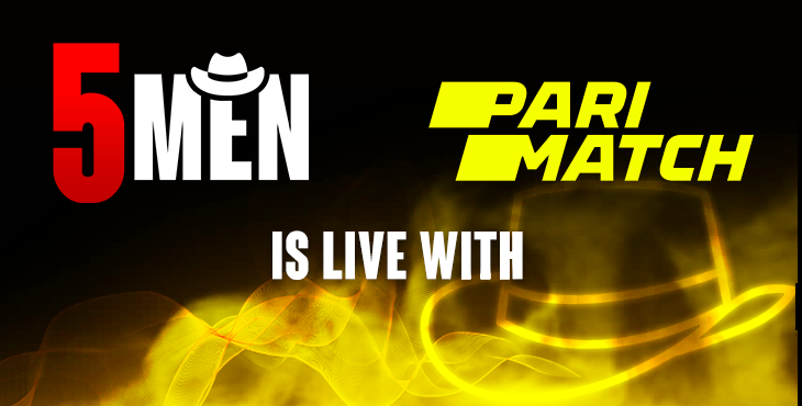 Five Men Gaming Partners with PariMatch